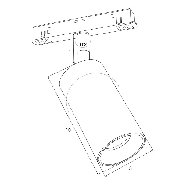 Reflektor Magnetyczny Magnetic Biały System Zigbee 12W 664LM 2700/5000K od Maxlight