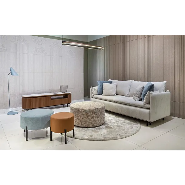 Sofa 3-osobowa z Funkcją Spania Crotone od Maxliving