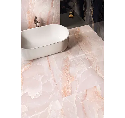 PŁYTKA CERAMICZNA TDM ONYX PINK 120x278 cm od EMIL CERAMICA