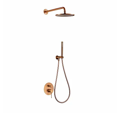 BATERIA ZESTAW PODTYNKOWY NORTHERN COPPER BRUSHED OD MOBI