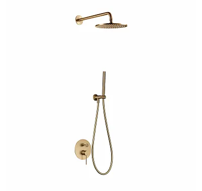 BATERIA ZESTAW PODTYNKOWY NORTHERN GOLD BRUSHED OD MOBI