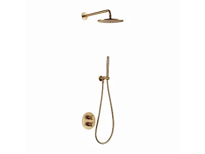 Bateria Podtynkowa Prysznicowa Northern Gold Brushed od Mobi NZP4255BG