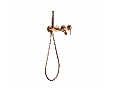 Bateria Wannowa Podtynkowa Northern Copper Brushed od Mobi NZW4238CB