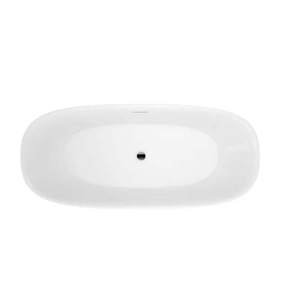 Wanna Wolnostojąca Akrylowa Delta White Matt 170x75x58 od Mobi
