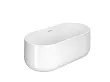 Wanna Wolnostojąca Akrylowa Hollands Glossy White 156x81x58 od Mobi