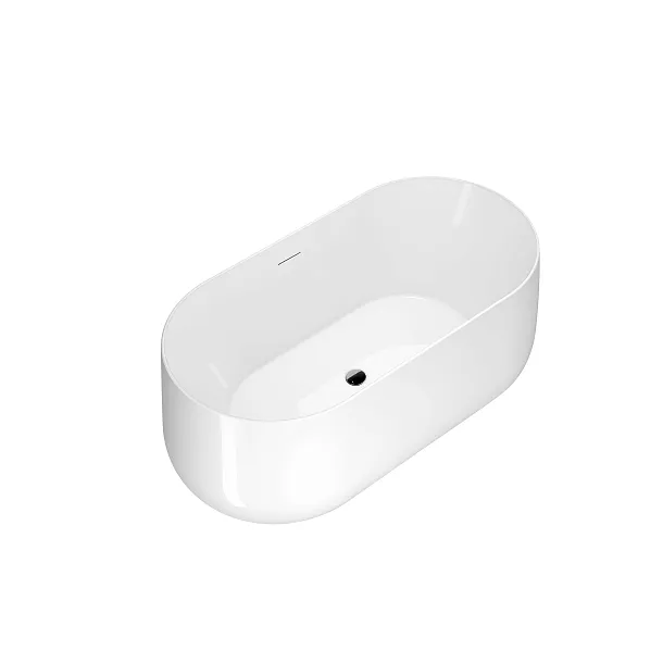 Wanna Wolnostojąca Akrylowa Hollands Glossy White 156x81x58 od Mobi