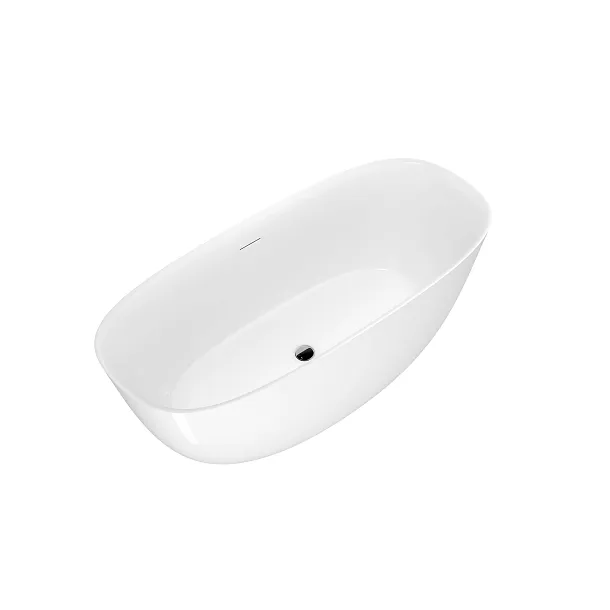 Wanna Wolnostojąca Akrylowa Delta White Matt 170x75x58 od Mobi