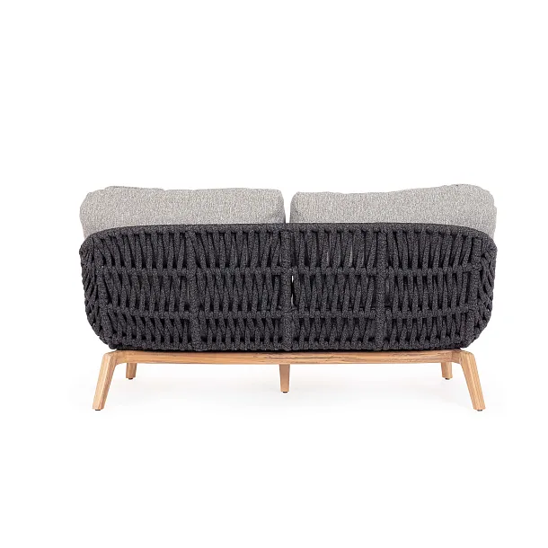 Sofa Ogrodowa Tamires Grafitowa od Bizzotto