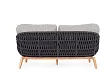 Sofa Ogrodowa Tamires Grafitowa od Bizzotto