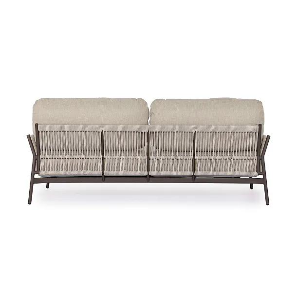 Sofa Ogrodowa 2-osobowa Pardis Beżowo/Czarna od Bizzotto