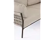 Sofa Ogrodowa 2-osobowa Pardis Beżowo/Czarna od Bizzotto