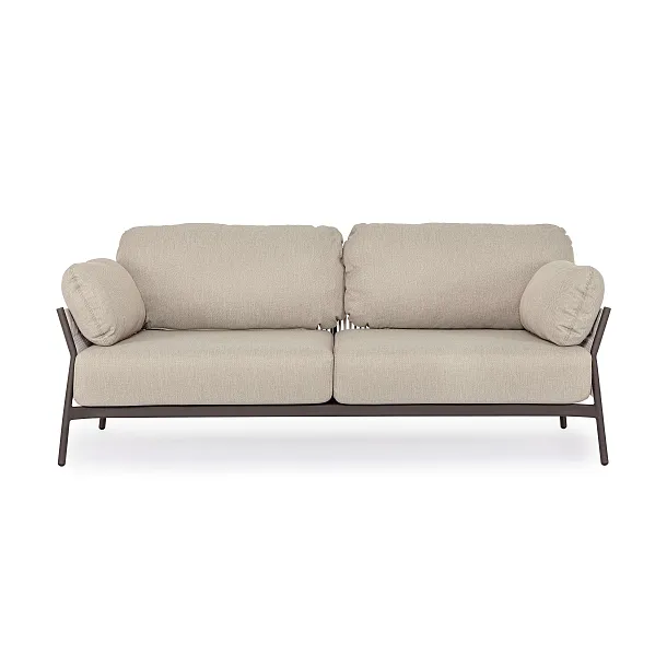 Sofa Ogrodowa 2-osobowa Pardis Beżowo/Czarna od Bizzotto