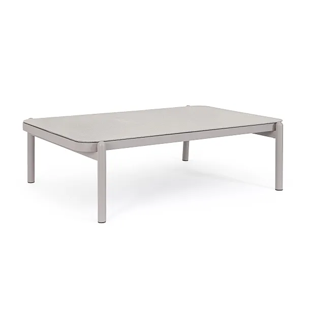 Stolik Kawowy Ogrodowy Florencia Piaskowy 120x75cm od Bizzotto