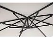 Parasol Ogrodowy Aries 3x4m Jasny z Grafitową Ramą od Bizzotto