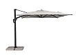 Parasol Ogrodowy Aries 3x4m Jasny z Grafitową Ramą od Bizzotto