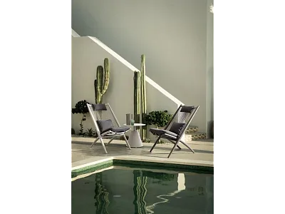 Stolik Kawowy Ogrodowy Aloha Kremowy od Bizzotto