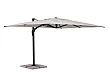Parasol Ogrodowy Aries 3x4m Jasny z Grafitową Ramą od Bizzotto