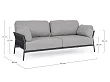 Sofa Ogrodowa 2-osobowa Pardis Grafitowa od Bizzotto