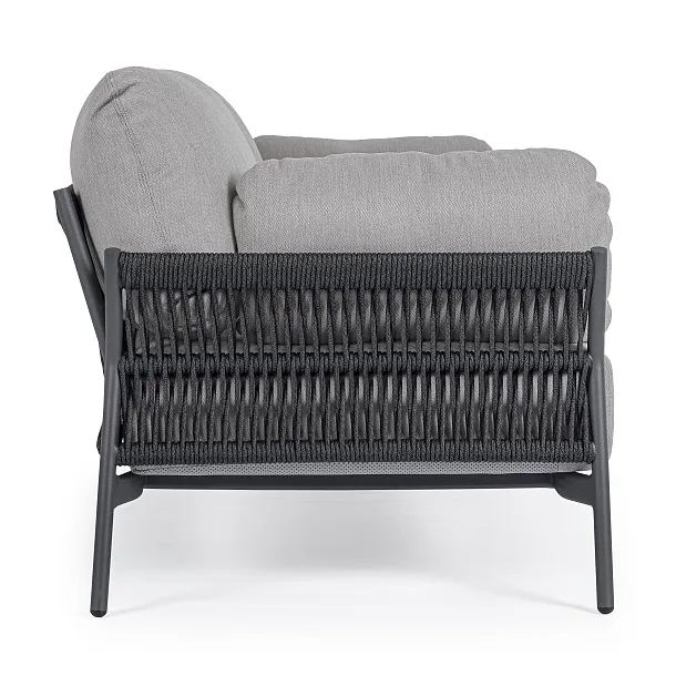 Sofa Ogrodowa 2-osobowa Pardis Grafitowa od Bizzotto