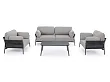 Sofa Ogrodowa 2-osobowa Pardis Grafitowa od Bizzotto