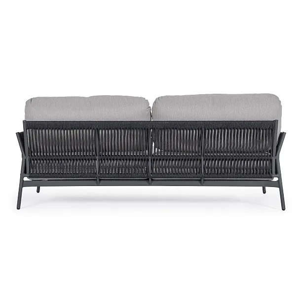 Sofa Ogrodowa 2-osobowa Pardis Grafitowa od Bizzotto