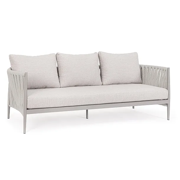 Sofa Ogrodowa 3-osobowa Jacinta Piaskowa od Bizzotto
