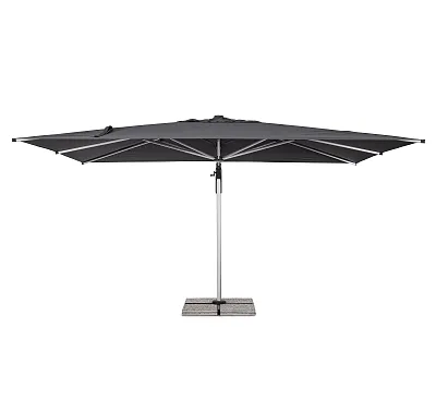 Parasol Ogrodowy Aries 3x4m Grafitowy od Bizzotto
