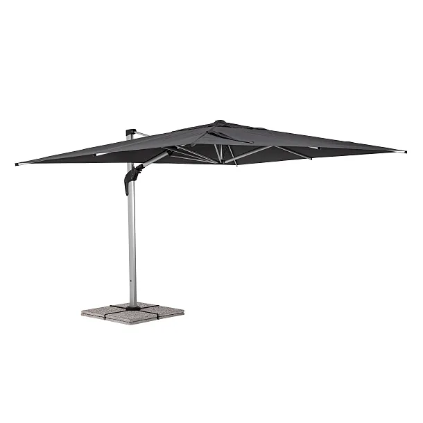 Parasol Ogrodowy Aries 3x4m Grafitowy od Bizzotto
