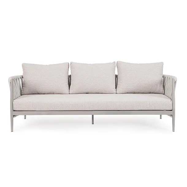 Sofa Ogrodowa 3-osobowa Jacinta Piaskowa od Bizzotto