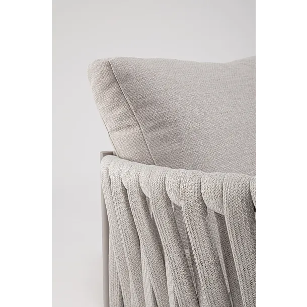 Sofa Ogrodowa 3-osobowa Jacinta Piaskowa od Bizzotto