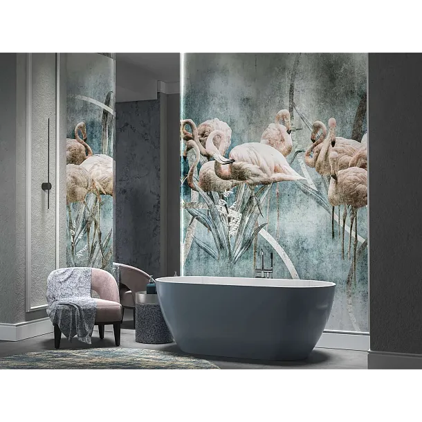 Tapeta Flamingo od Wallcraft