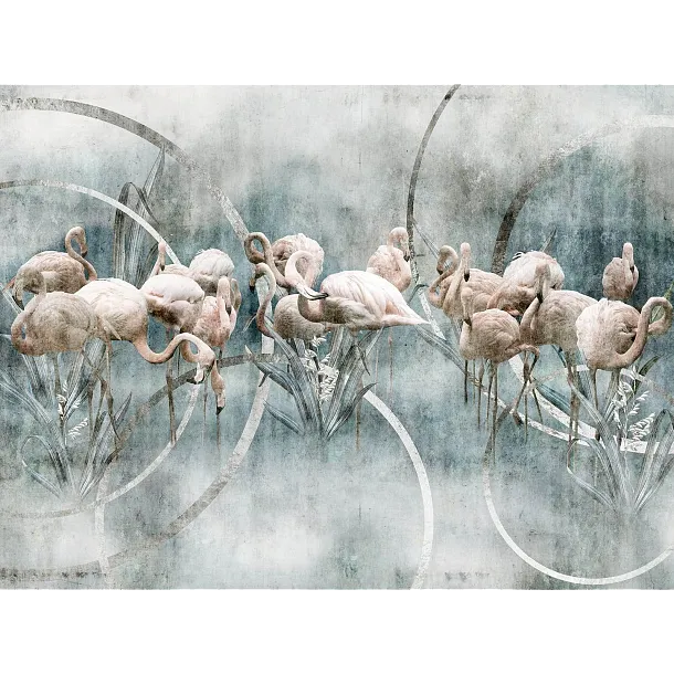 Tapeta Flamingo od Wallcraft