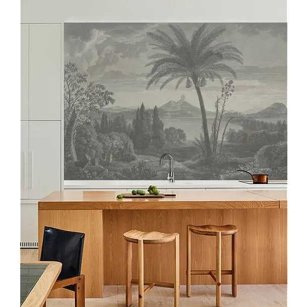 Tapeta Tropical Volcano Vista od Wallcolors