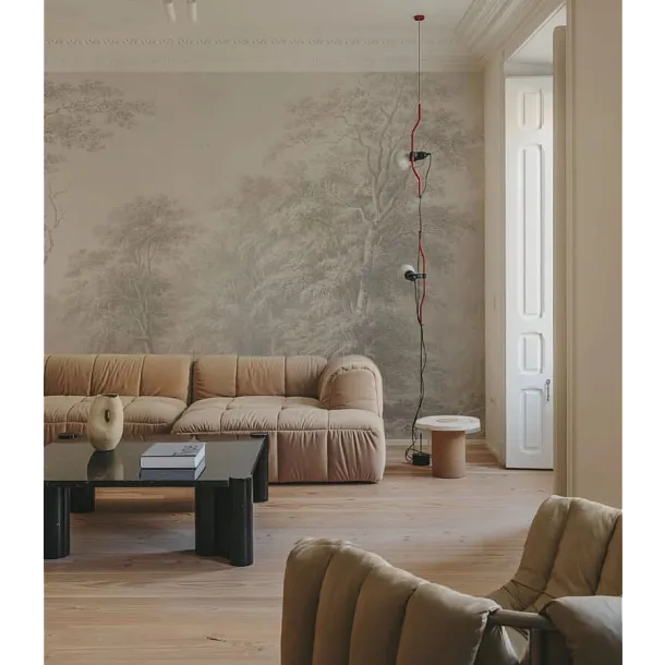 Tapeta Watercolor Grove Beige od Wallcolors