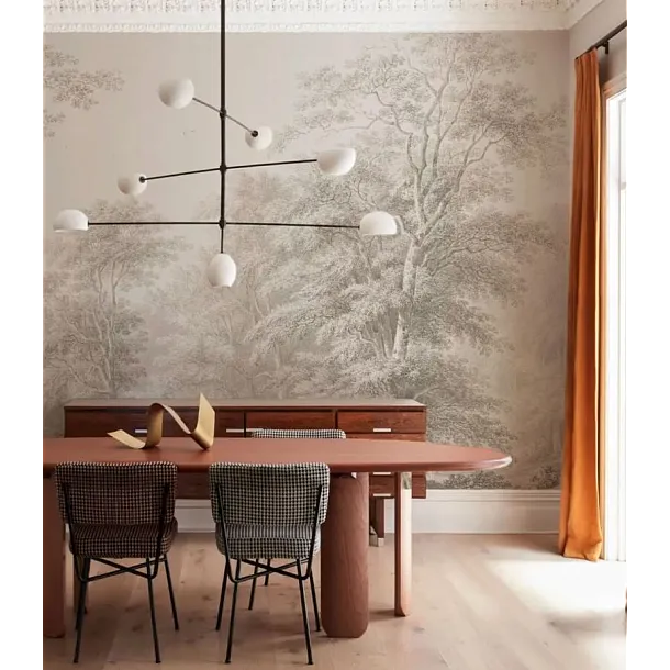 Tapeta Watercolor Grove Beige od Wallcolors