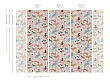 Tapeta Oriental Animals Beige od Wallcolors