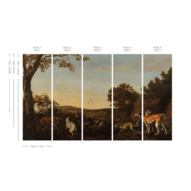 Tapeta Chart od Wallcolors