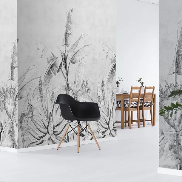 Tapeta Rainforest Sketch na Wymiar od WallArt