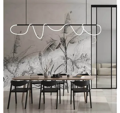 Tapeta Rainforest Sketch na Wymiar od WallArt