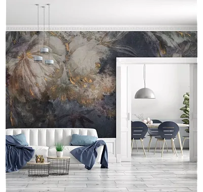 Tapeta Harmony Blue na Wymiar od WallArt