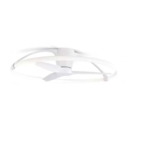 Lampa sufitowa z Wentylatorem Nepal Biała od Mantra