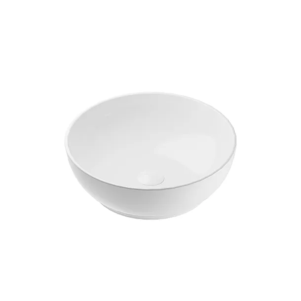 Umywalka Nablatowa Ceramiczna Stratus Biała 41,5x41,5x13,5 od Mobi