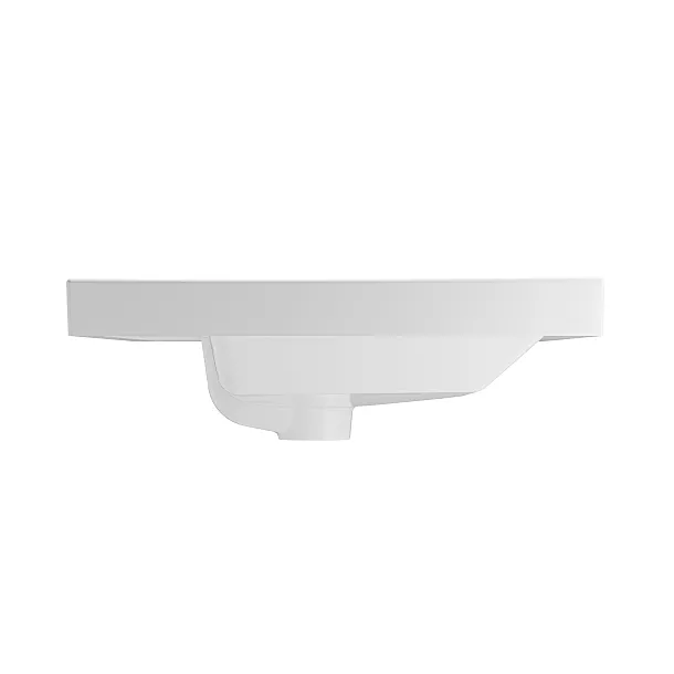 Umywalka Ceramiczna Wpuszczana w Blat Study Square 60,5x46,3x14,7 od Mobi
