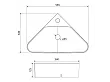 Umywalka Nablatowa Ceramiczna Space 56x34x13 od Mobi