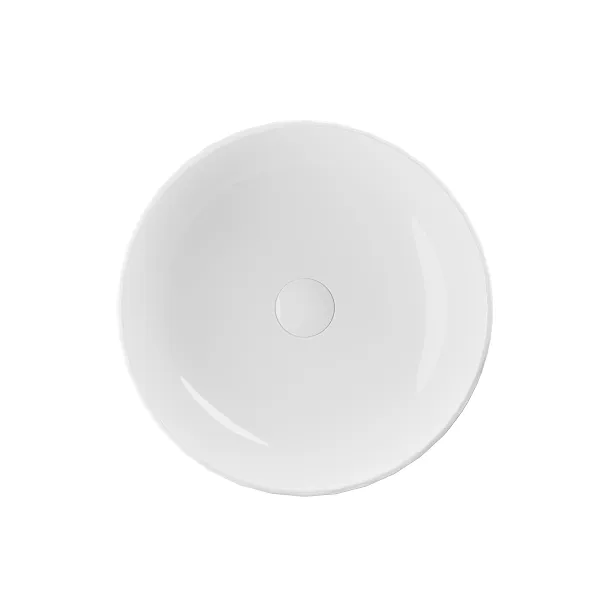 Umywalka Nablatowa Ceramiczna Stratus Biała 41,5x41,5x13,5 od Mobi