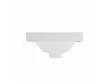 Umywalka Ceramiczna Wpuszczana w Blat Downtown 46,2x30,6x14,7 od Mobi
