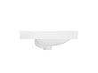 Umywalka Ceramiczna Wpuszczana w Blat Study Round 50,5x46,3x16,2 od Mobi