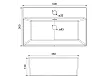 Umywalka Nablatowa Ceramiczna Fourty 60x36x13 od Mobi