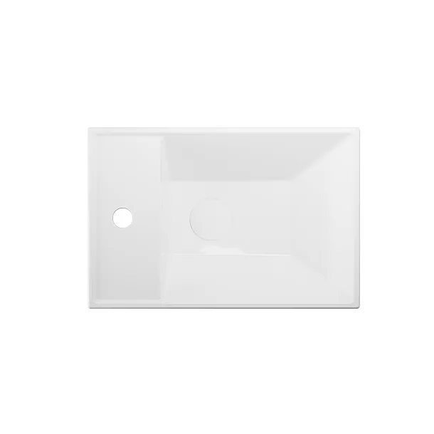 Umywalka Ceramiczna Wpuszczana w Blat Downtown 46,2x30,6x14,7 od Mobi