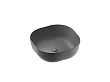 Umywalka Nablatowa Ceramiczna Cirrus Grey Matt 42,5x42,5x14,5 od Mobi